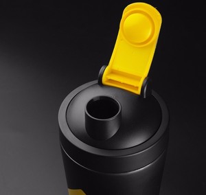 健身健身房用750毫升哑光抛光蛋白振动筛瓶 - Product Image 3