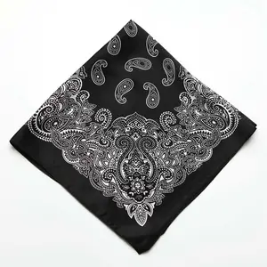 digital printing soie scarf natural 100%pure silk custom screen printed bandana