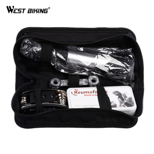 Visbella — Kit de réparation pour outils de cyclisme, sac de pompe de bicyclette, sac de rangement multi-outils, anti-perforation de pneus - Product Image 6