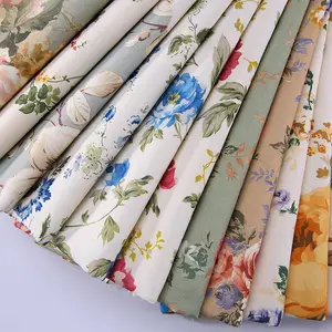 Thiết Kế Mới 100% POLYESTER In Vải POPLIN Để Làm Túi Quần Áo Trung Quốc Dệt Nhà Sản Xuất Bán Buôn