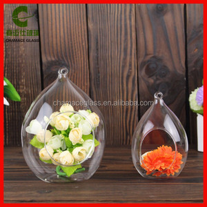 Colgando florero de cristal soplado <span class=keywords><strong>planta</strong></span> de aire terrario de decoración del hogar - Product Image 2