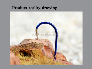 핸드 그라인딩 다색 저렴한 낚시 후크 낚시 태클 - Product Image 3