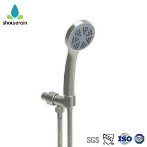 Пластиковая хромированная насадка для душа с запорным клапаном - Product Image 3