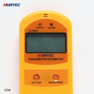 Personal detector de rayos Gamma portátil contador geiger radiómetro dosímetro FJ6600 de la superficie del suelo de la radiación de la contaminación de detección