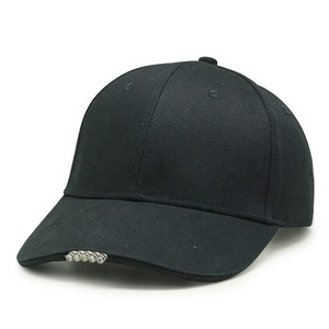 Gorra de béisbol Led que brilla en la oscuridad personalizada promocional Gorra de béisbol con estampado de sombrero de 6 paneles con bordado <span class=keywords><strong>para</strong></span> hombres - Product Image 2