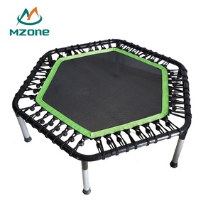 Mwzone — corde de exercices de rebondissement, pour adultes, Fitness, saut, gym, Mini, intérieur, hexagone, avec poignée en T - Product Image 2