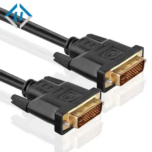 High quality 1080p 6m 10m male to male Dvi Cable for computer extender