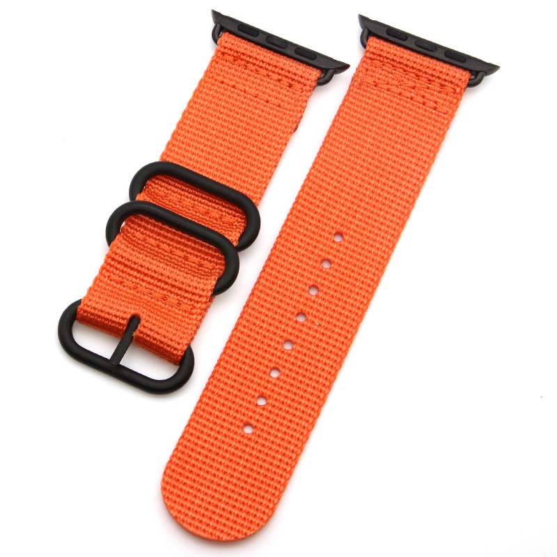 Boucle noire orange