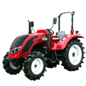 YTO diesel engine China supplier cheap 55 HP 4 drive tractor in Kenya