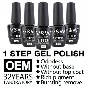 Prodotti di bellezza per le donne 3 in 1 gel del chiodo, un passo del gel del chiodo, facile da smalto del gel - Product Image 4