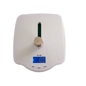 Salud 25 kg ABS de plástico electrónica digital LCD blanco Escala de peso <span class=keywords><strong>corporal</strong></span> - Product Image 4