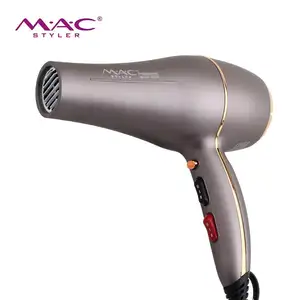 Yeni tasarım profesyonel Salon özel etiket saç kurutma makinesi AC Motor üreticisi 2200W güçlü saç kurutma makinesi