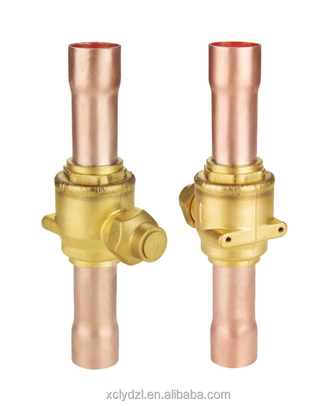 Шаровой клапан кондиционера/шаровой клапан холодильника/латунный шаровой клапан