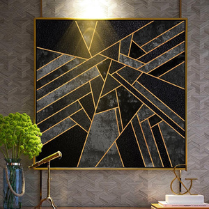 Bán buôn khách sạn tác phẩm nghệ thuật các nhà sản xuất lớn tường nghệ thuật hình ảnh khung vải trang trí hiện đại trừu tượng vải sơn - Product Image 4