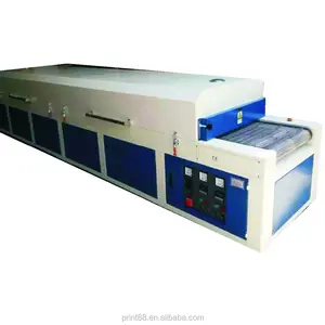 Industri Infrared Oven Pengeringan Terowongan untuk Pelarut Tinta Produk