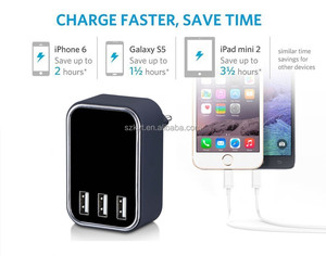 Llegó <span class=keywords><strong>el</strong></span> <span class=keywords><strong>nuevo</strong></span> teléfono móvil cargador 5V4. 5A 3 Puertos usb Cargador <span class=keywords><strong>de</strong></span> Pared para iPhone iPad <span class=keywords><strong>Samsung</strong></span> Galaxy Pad - Product Image 1