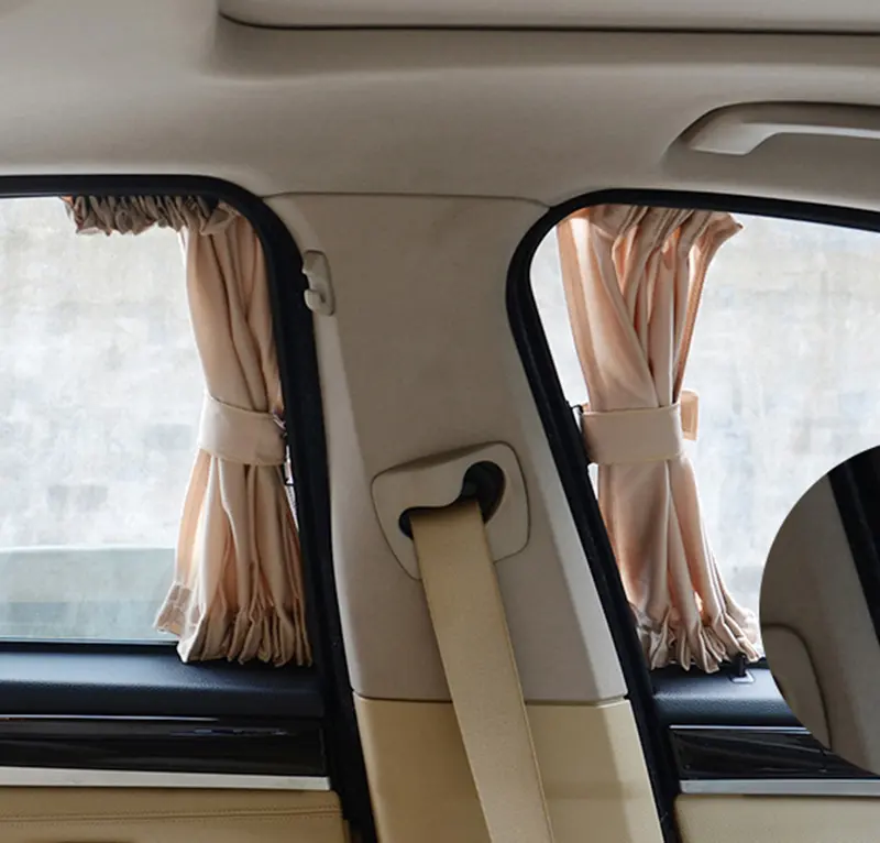 2 adet Yan Pencere Araba Şemsiyeleri Araba Pencere Perdeleri UV Güneşlik Örtüsü Pencere Kalkanı