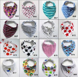 Popfish organic cotton baby drool bandana bibs - Product Image 3
