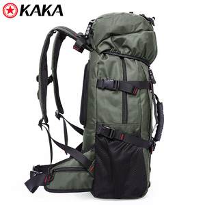 Kaká personalizado impermeable moda al aire libre del viaje del equipaje portátil bolsas mochila hombres con cremallera armario - Product Image 3