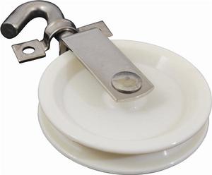 Metal çekirdek plastik kasnak standart dışı plastik tekerlek kasnağı kayışı avara kasnağı üretimi - Product Image 6