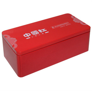 กล่องโลหะสำหรับใส่คุ้กกี้ทรงสี่เหลี่ยมกล่องดีบุกสำหรับใส่คุกกี้ของขวัญลูกกวาด - Product Image 1