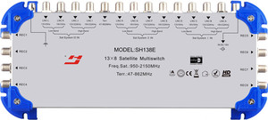 Multiconmutador Satelital Independiente de 17 Puertos, Receptor Satelital Passion <span class=keywords><strong>HD</strong></span>, Multiconmutador de 12 Salidas - Product Image 6