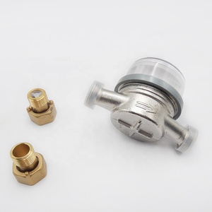 ISO Klasse B Haushalts 15mm Messing körper Trocken zifferblatt Einstrahl-Wasserzähler - Product Image 6