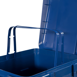 Costom Quảng Cáo Thiết Kế 50l Ngoài Trời Nhựa Rác 3 Ngăn Tái Chế Tái Chế Thùng Rác Thùng Rác - Product Image 6