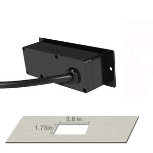 Mesa de escritorio para muebles, alargador, tira de alimentación Hub, 2 tomas de corriente y puertos USB duales - Product Image 5