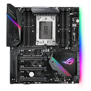 Diskon Besar ASUS AMD X399 128G DDR4 Ryzen Motherboard Gaming dengan Aura Sync RGB LED