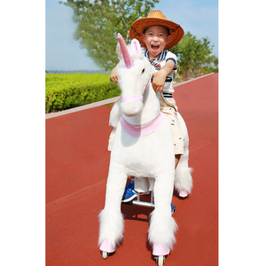 Das sonder angebot des letzten Tages Fabrik Direkt verkauf Einhorns pielzeug Walking Little Pony Horse Riding Toy