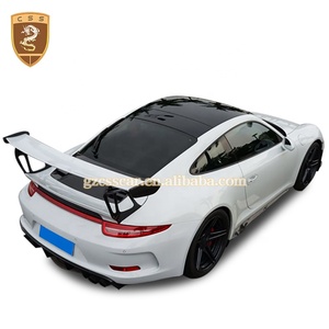 Kit de Carrocería para <span class=keywords><strong>Porsche</strong></span> 911 Carrera <span class=keywords><strong>991</strong></span>, Mejora al Estilo <span class=keywords><strong>GT3</strong></span>, Parachoques Trasero, Alerón, Material de Fibra de Vidrio - Product Image 4