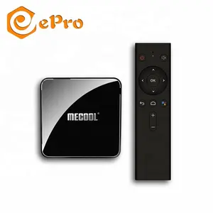 EPro टीवी बॉक्स गूगल के साथ प्रमाण पत्र KM3 mecool 4g64g एटीवी एंड्रॉयड 9.0 समर्थन दोहरी वाईफ़ाई KM3 स्मार्ट टीवी बॉक्स