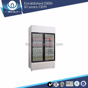 2017 Cerveza doble puertas de acero inoxidable frigorífico 304 - Product Image 3