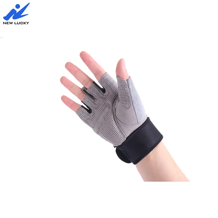 Custom Horse half fingers Riding Gloves / Motorcycle Racing Running Gloves