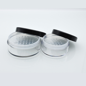 Pot cosmétique à poudre libre avec tamis <span class=keywords><strong>et</strong></span> couvercles noirs transparents, 3g, 5g, 10g, 20g, 50g, 30g, 3ml, 30g, 5g - Product Image 4