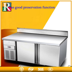 <span class=keywords><strong>Table</strong></span> de préparation de sandwich au métro <span class=keywords><strong>d</strong></span>'<span class=keywords><strong>occasion</strong></span> en acier inoxydable OEM Refroidissement par air réfrigéré sous le comptoir réfrigérateur congélateur - Product Image 5