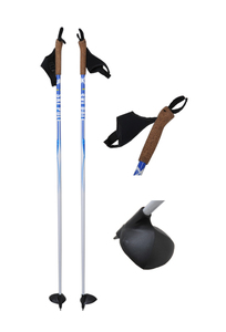 Bastón de esquí de fibra de carbono profesional, bastones de esquí o bastón alpino para caminar y bastón de trekking - Product Image 2