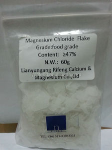 Aglomerado de sal líquido de grau alimentício de alta qualidade MgCl2 46,5% <span class=keywords><strong>Nigari</strong></span> flocos para produção de tofu salmoura de cloreto de magnésio - Product Image 3