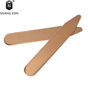 Los fabricantes de oro rosa <span class=keywords><strong>collar</strong></span> de moda de los hombres traje de accesorios de <span class=keywords><strong>metal</strong></span> de encargo <span class=keywords><strong>collar</strong></span> refuerzos de acero inoxidable cuello - Product Image 4