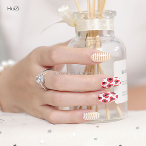 Autocollant personnalisé brillant pour Nail Art en <span class=keywords><strong>gel</strong></span> imperméable à l'eau 2D style japonais et français ongles pour la beauté des ongles - Product Image 2