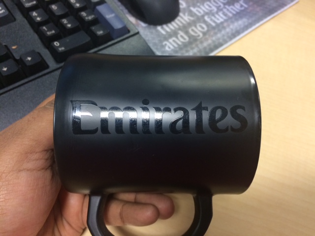 11oz Solid Matt Black Color Glass Mug