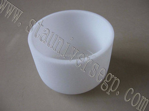 Crogiolo di silice ad alta temperatura di dimensioni Mini STA e crogiolo di quarzo - Product Image 2