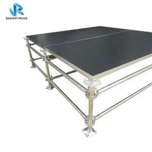 Modern Useful aluminium frame ajustable catwalk t shape stage