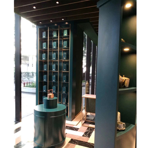 LUX-Mostrador de exhibición para tienda de té, diseño de Interior personalizado, moderno, con burbujas de leche - Product Image 5