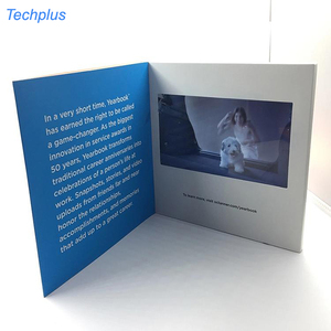 विज्ञापन के लिए अनुकूलित एलसीडी स्क्रीन कार्ड वीडियो ब्रोशर - Product Image 6