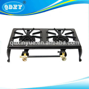 de hierro fundido del quemador de gas glp cocina asador estufa de <span class=keywords><strong>sobremesa</strong></span> de libre de <span class=keywords><strong>la</strong></span> manguera y reg - Product Image 1