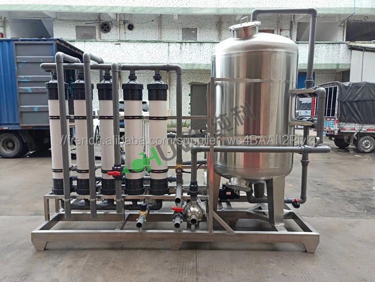 Système UF 10 T/H hydrogène riche en eau de traitement de l'eau pour l'hémodialyse