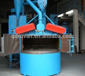 01 piezas de <span class=keywords><strong>la</strong></span> <span class=keywords><strong>forja</strong></span> de <span class=keywords><strong>la</strong></span> placa giratoria del tipo / abrasiva granallado máquina - Product Image 4