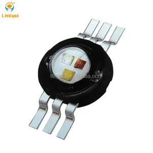 Epistar Epileds Chip Penuh Warna 1W 3 Watt 9W Daya Tinggi 3 W RGB LED Diode Lens Top 3*3W dengan/Tanpa Papan PCB Bintang Datasheet